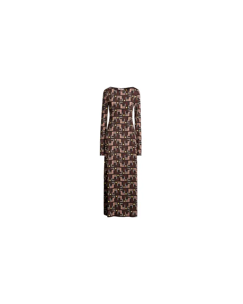 Maliparmi KLEIDER - Maxi-Kleiderauf YOOX.COM Schwarz