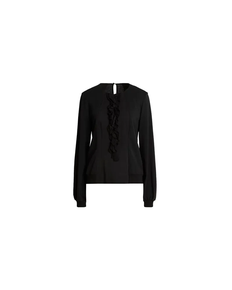 European Culture TOPS - Sweatshirtsauf YOOX.COM Schwarz