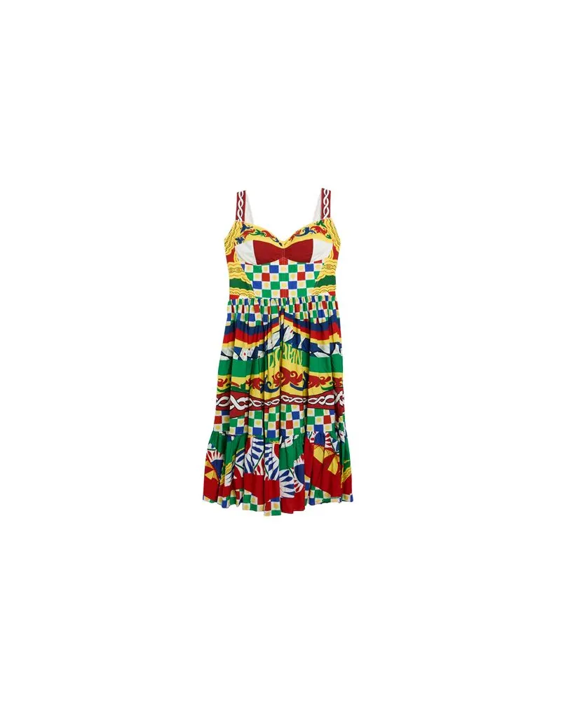 Dolce & Gabbana KLEIDER - Midi-Kleiderauf YOOX.COM Gelb