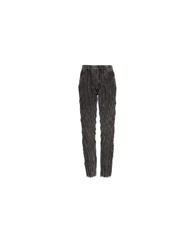 Thierry Mugler HOSEN & RÖCKE - Jeanshosenauf YOOX.COM Schwarz