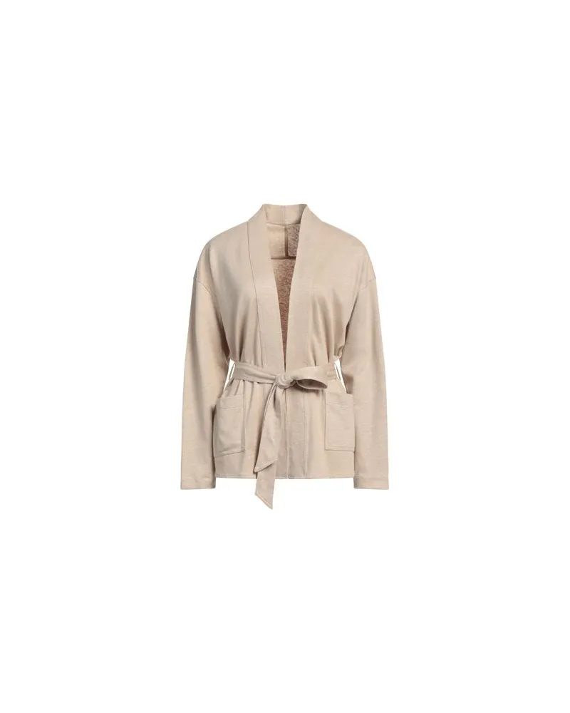 Majestic STRICKWAREN - Strickjackenauf YOOX.COM Beige