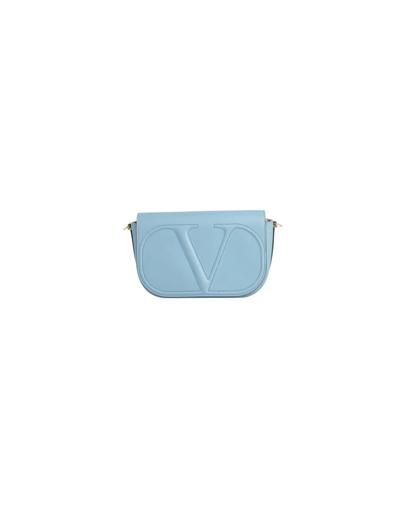 Valentino Garavani TASCHEN - Schultertaschenauf YOOX.COM Taubenblau