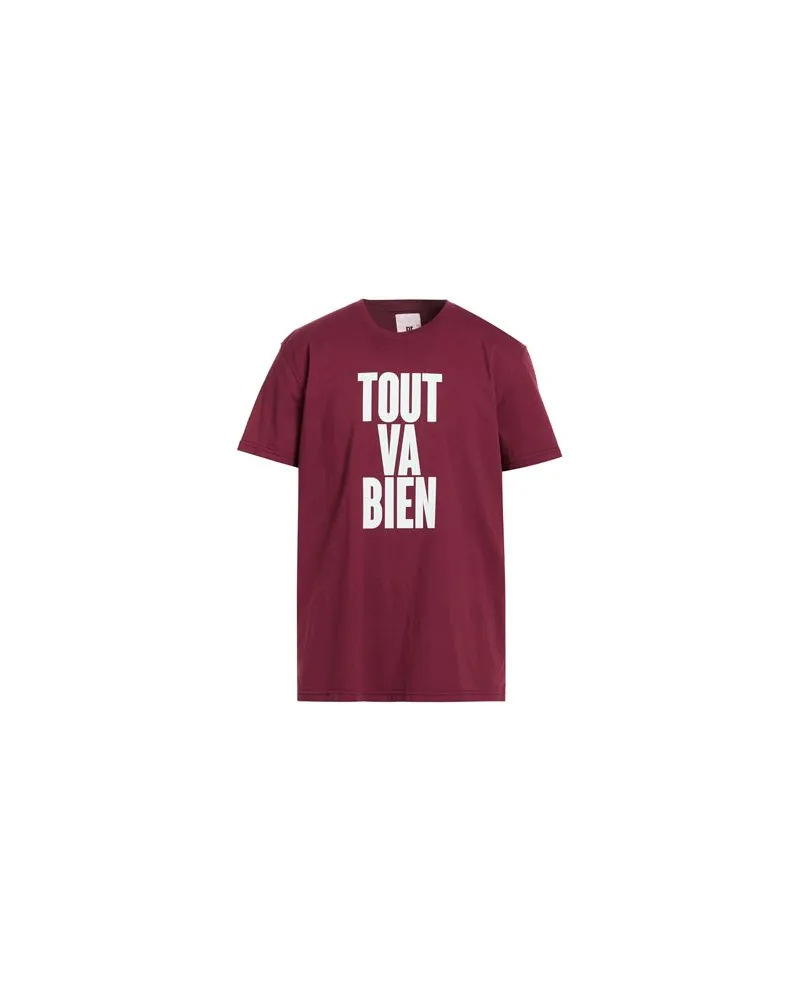 PT TORINO TOPS - T-shirtsauf YOOX.COM Bordeaux