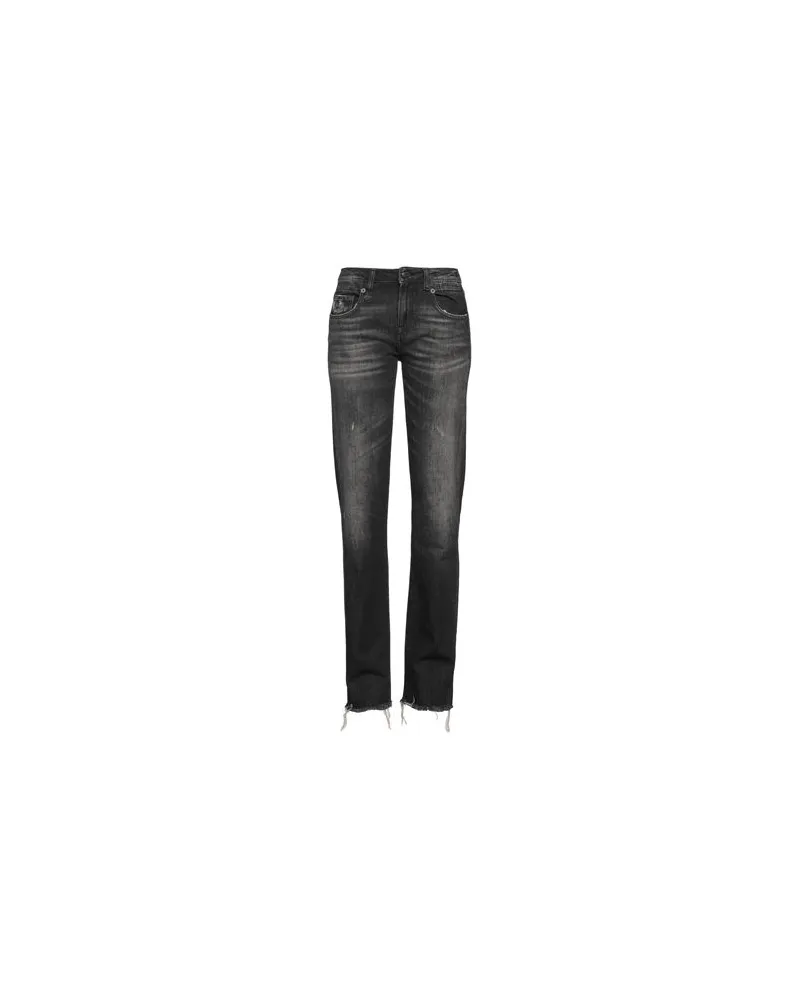 R13 HOSEN & RÖCKE - Jeanshosenauf YOOX.COM Schwarz