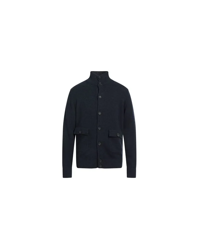 Filippo de Laurentiis STRICKWAREN - Strickjackenauf YOOX.COM Marineblau