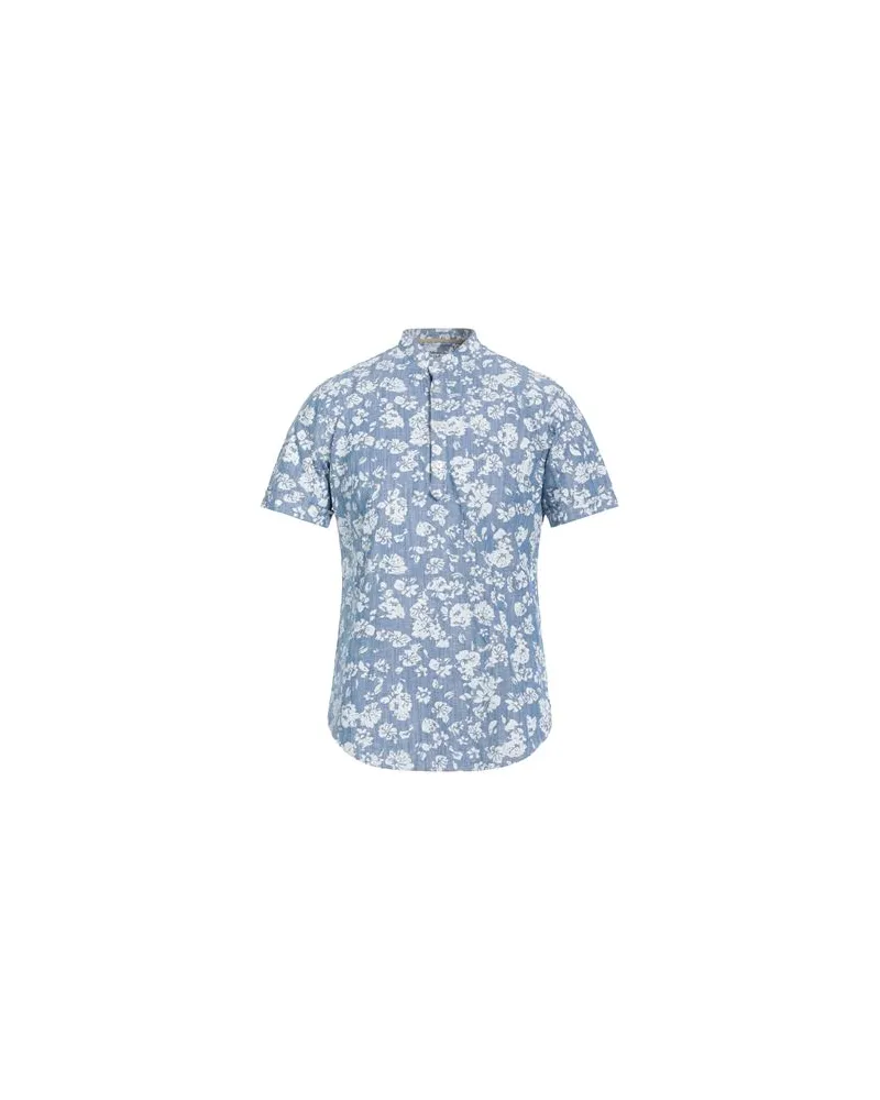 AT.P.CO TOPS - Hemdenauf YOOX.COM Marineblau