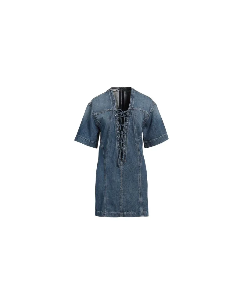 Stella McCartney KLEIDER - Mini-Kleiderauf YOOX.COM Blau