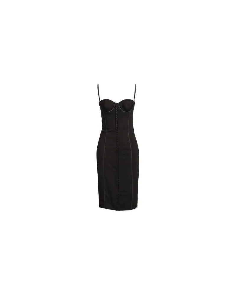 Twin-Set U&B - KLEIDER - Midi-Kleiderauf YOOX.COM Schwarz