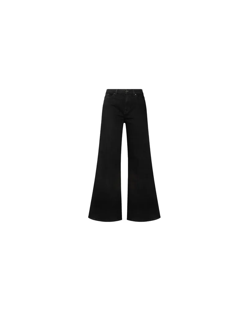 7 for all mankind HOSEN & RÖCKE - Hosenauf YOOX.COM Schwarz