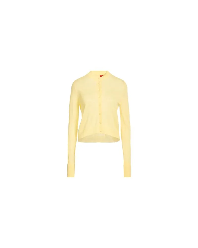 MAX&Co. STRICKWAREN - Strickjackenauf YOOX.COM Gelb