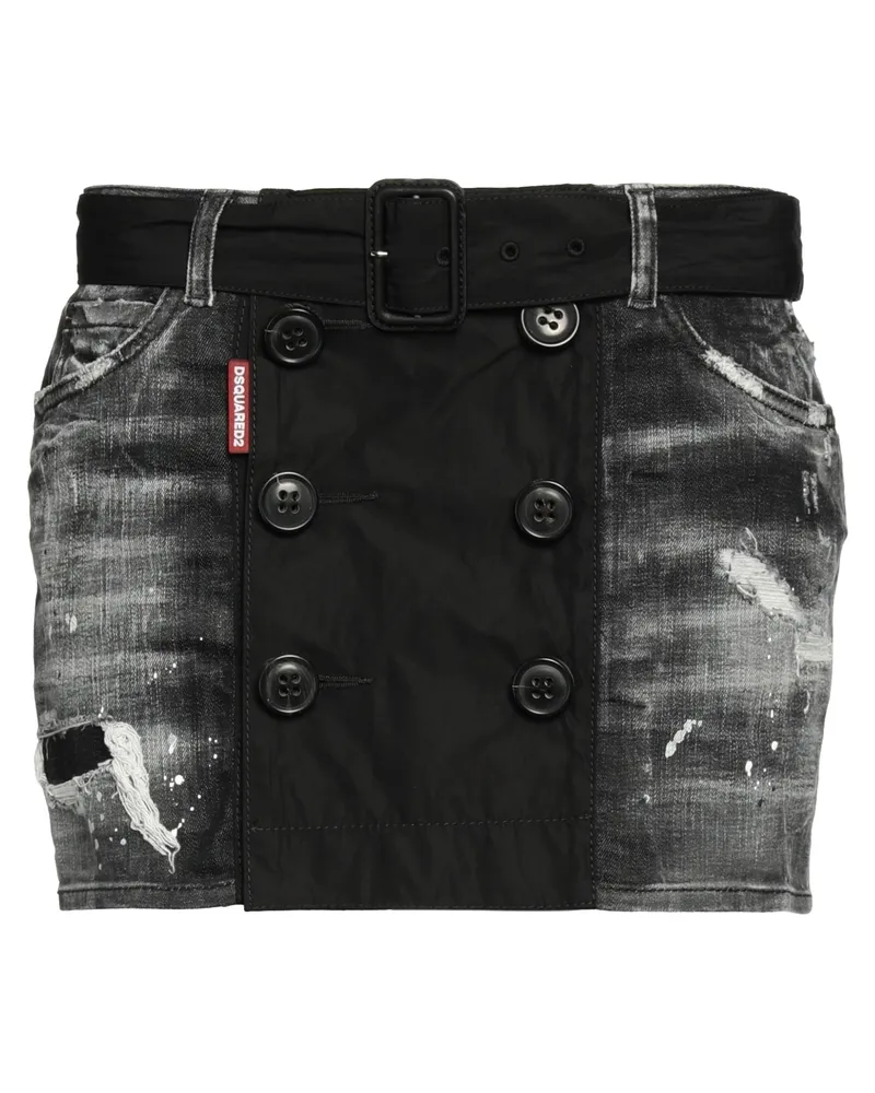 Dsquared2 Jeansrock Schwarz