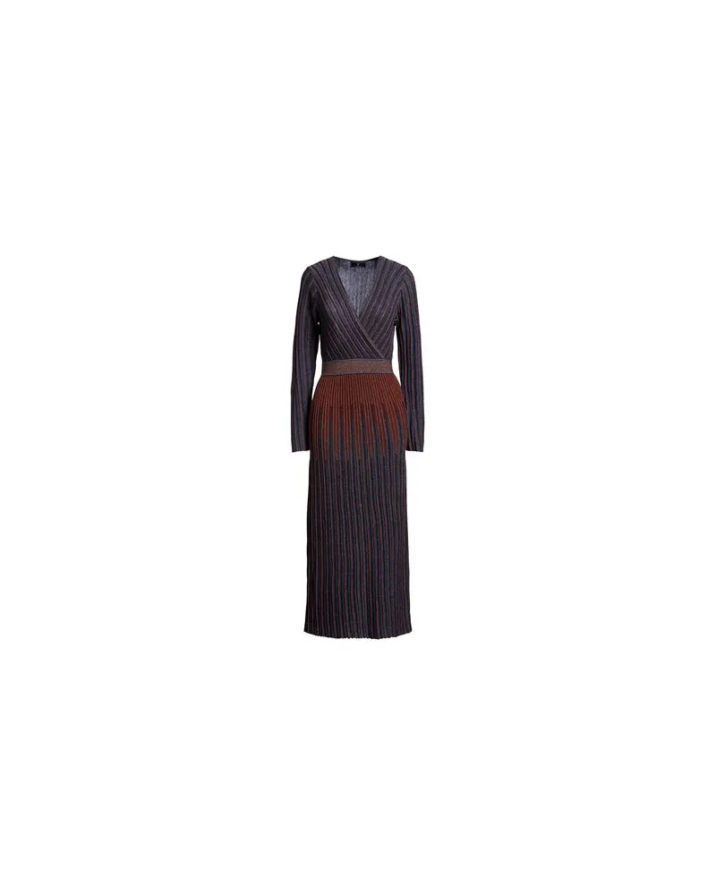 Fracomina KLEIDER - Midi-Kleiderauf YOOX.COM Nachtblau