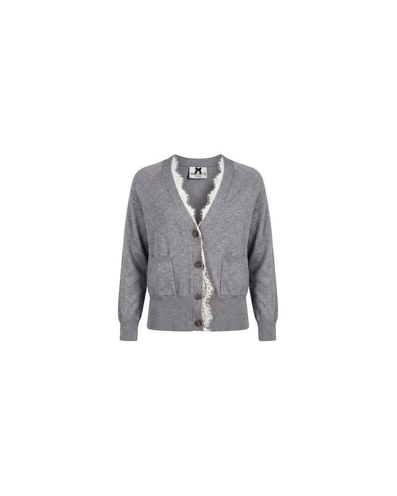 No Secrets STRICKWAREN - Strickjackenauf YOOX.COM Grau