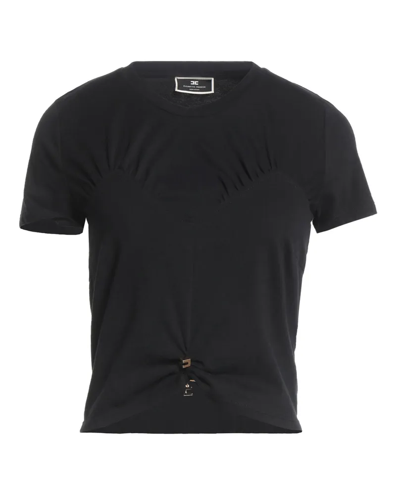 Elisabetta Franchi T-shirts Schwarz