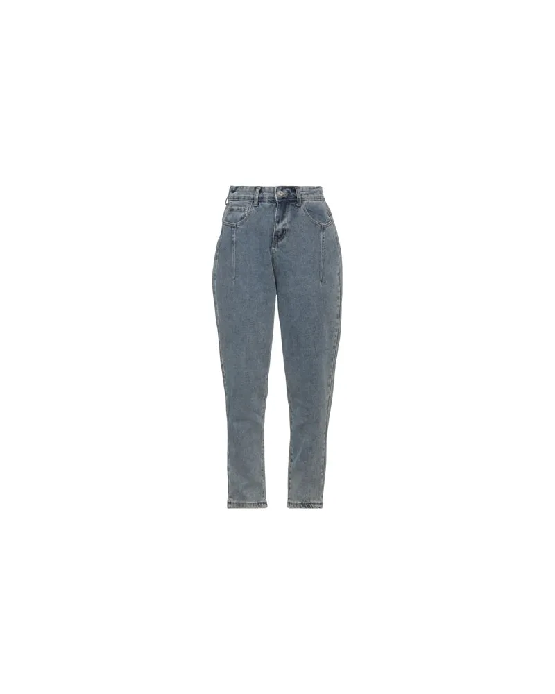 Boutique de la Femme HOSEN & RÖCKE - Jeanshosenauf YOOX.COM Blau