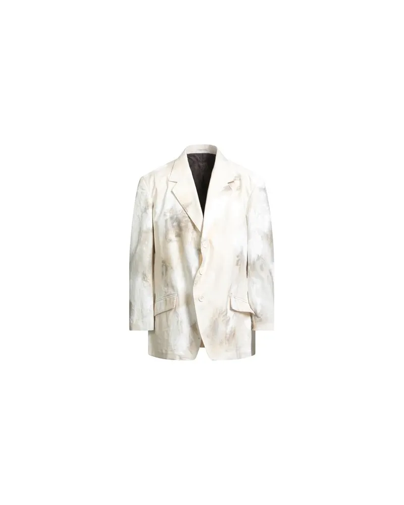 Yohji Yamamoto ANZÜGE und CO-ORDS - Blazersauf YOOX.COM Cremeweiß