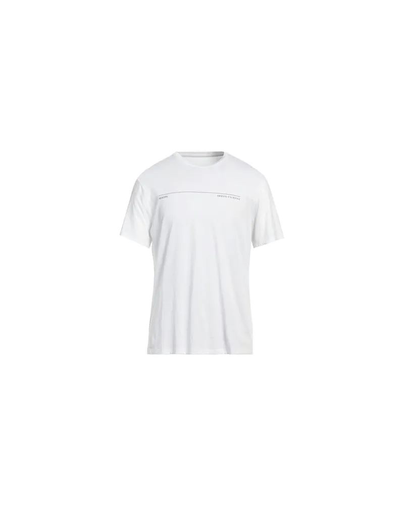 Armani Exchange TOPS - T-shirtsauf YOOX.COM Weiß