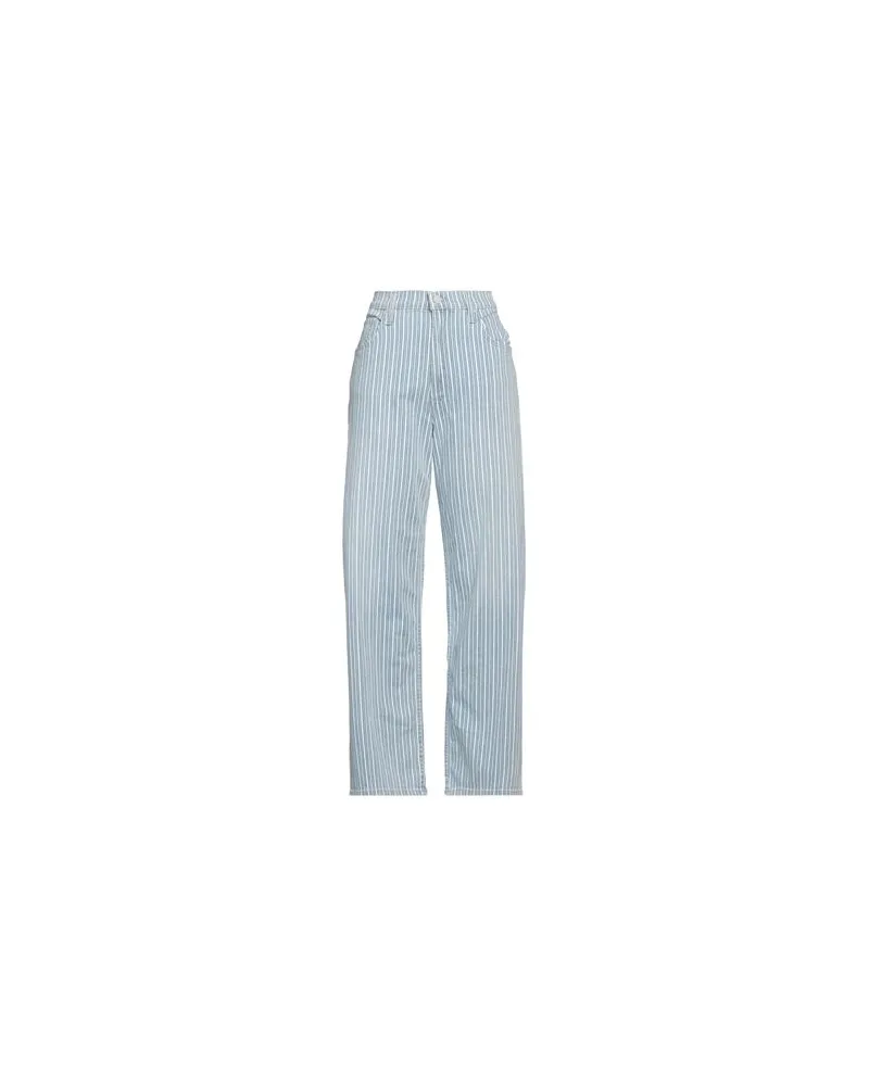 Mother HOSEN & RÖCKE - Jeanshosenauf YOOX.COM Blau