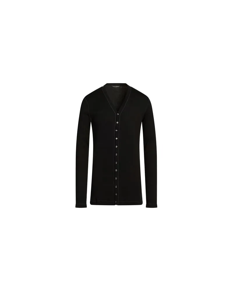 Dolce & Gabbana STRICKWAREN - Strickjackenauf YOOX.COM Schwarz