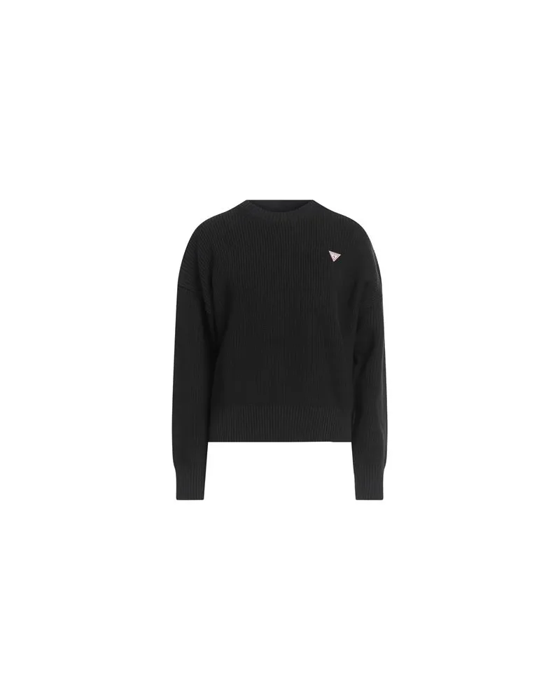 Guess STRICKWAREN - Pulloverauf YOOX.COM Schwarz
