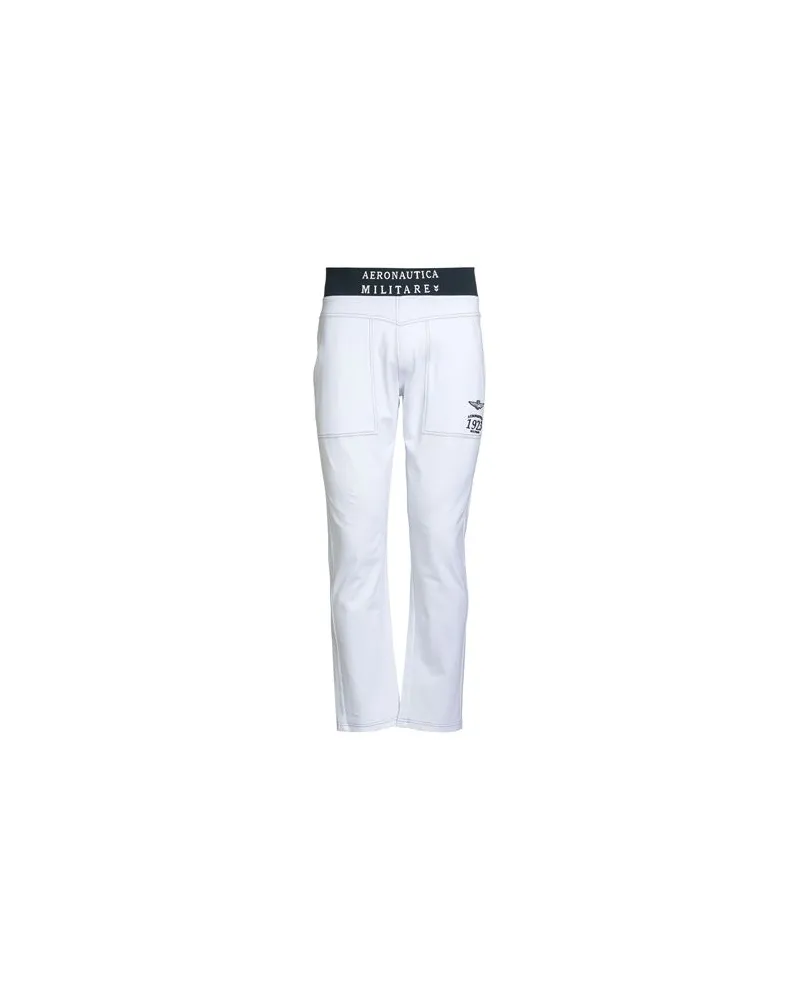 Aeronautica Militare HOSEN & RÖCKE - Hosenauf YOOX.COM Weiß