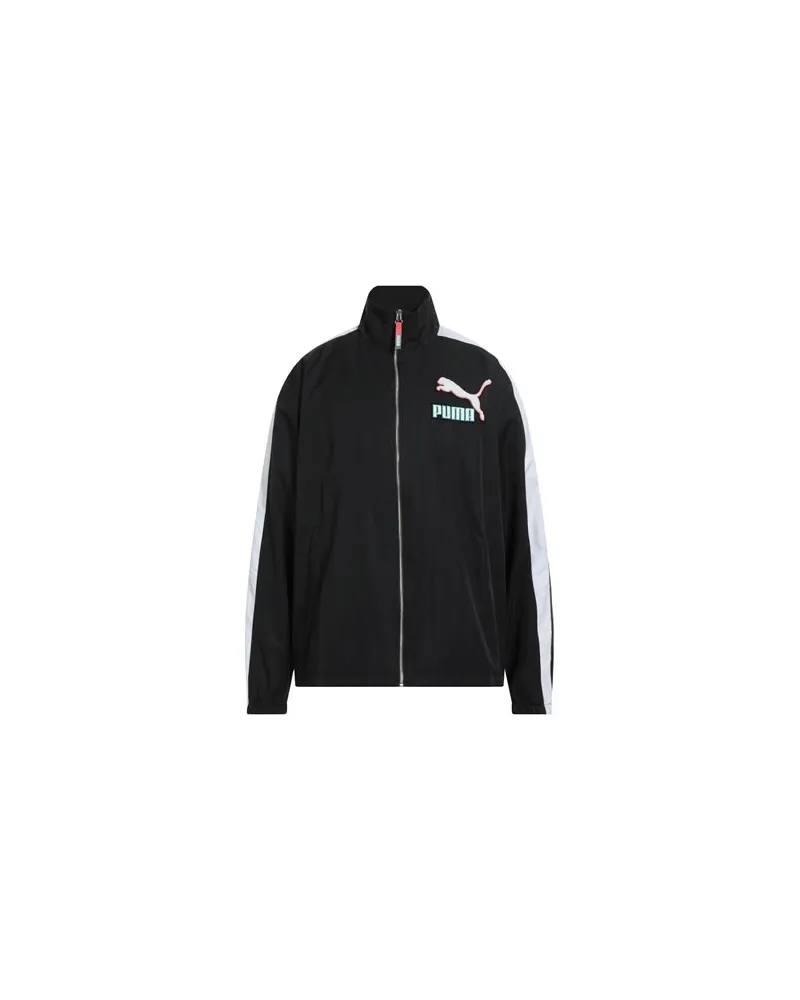 Puma JACKEN & MÄNTEL - Jacken, Mäntel & Trenchcoatsauf YOOX.COM Schwarz