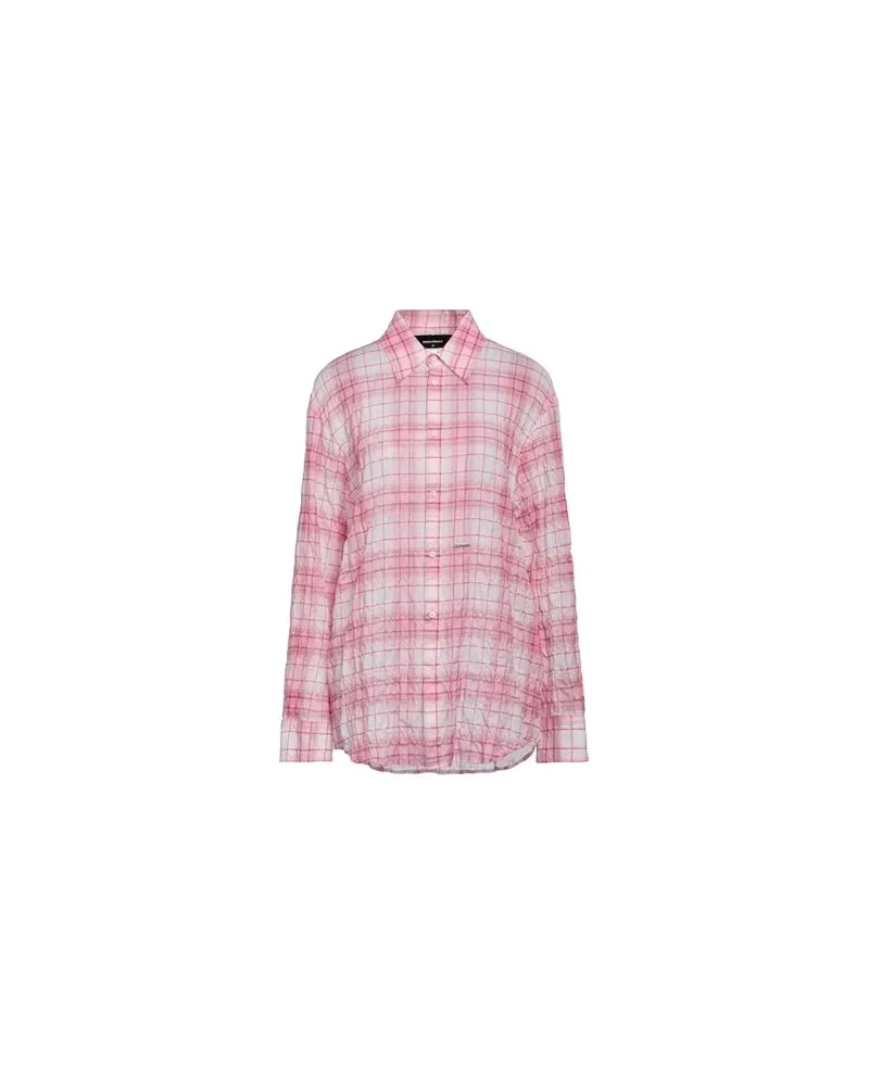 Dsquared2 TOPS - Hemdenauf YOOX.COM Rosa