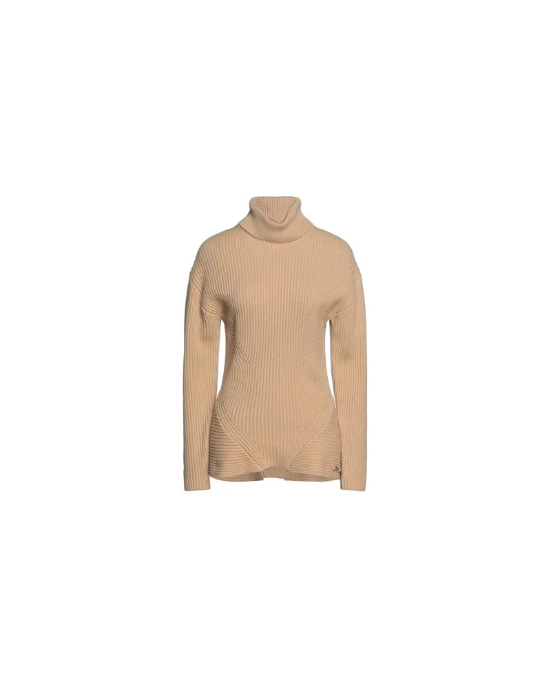 Elisabetta Franchi STRICKWAREN - Rollkragenpulloverauf YOOX.COM Kamel