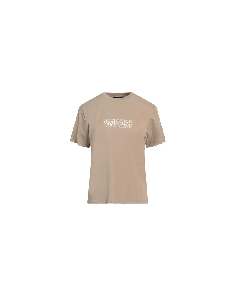 John Richmond TOPS - T-shirtsauf YOOX.COM Khaki