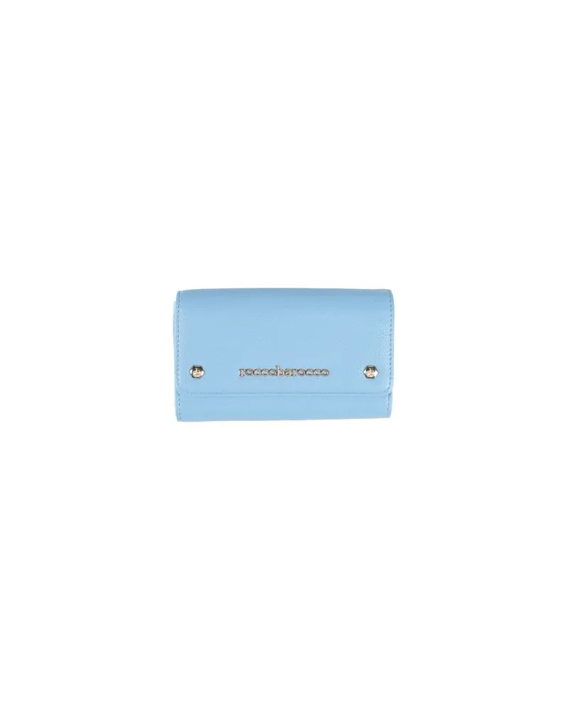 Rocco Barocco Kleinlederwaren - Brieftaschenauf YOOX.COM Azurblau