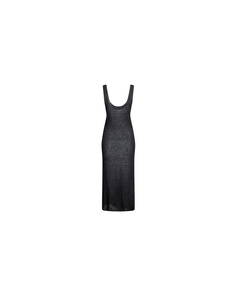 Majestic KLEIDER - Midi-Kleiderauf YOOX.COM Nachtblau