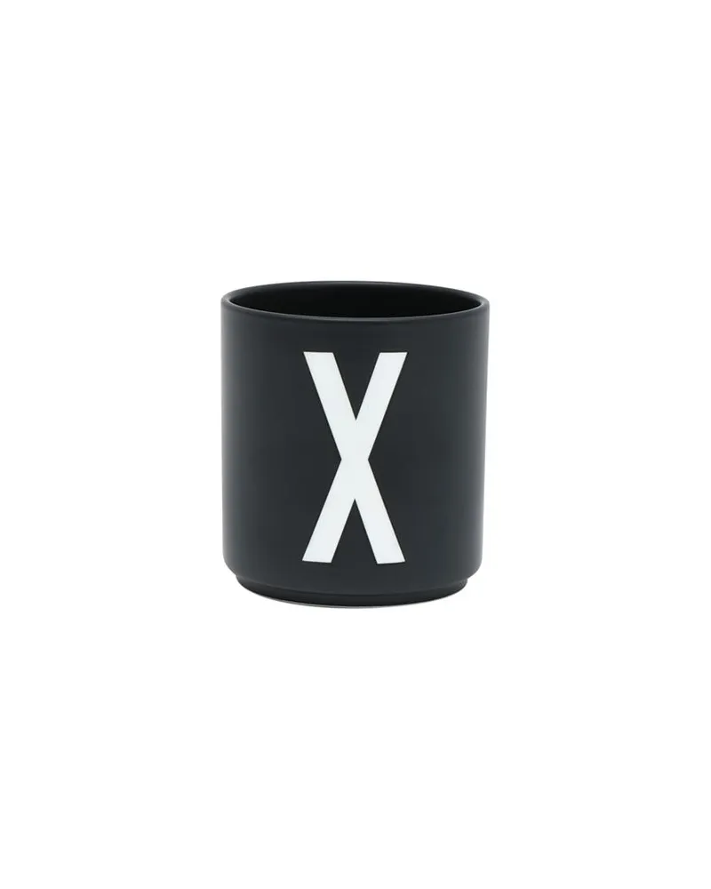 DESIGN LETTERS X - ESSEN & KÜCHE - Tassenauf YOOX.COM Schwarz