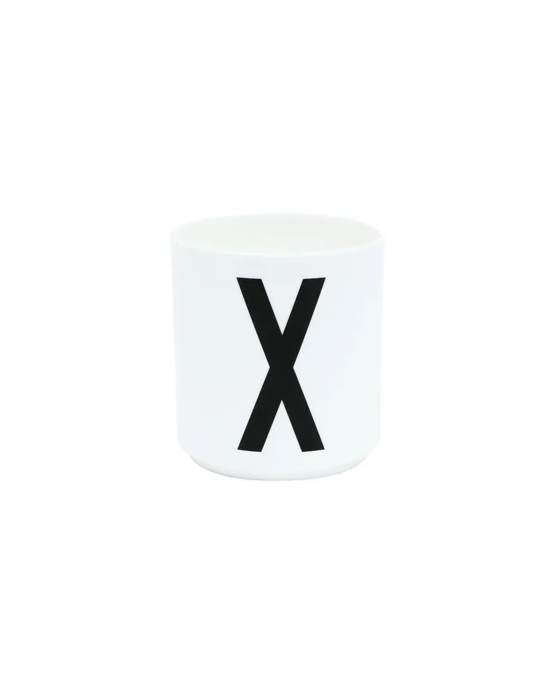 DESIGN LETTERS X - ESSEN & KÜCHE - Tassenauf YOOX.COM Weiß