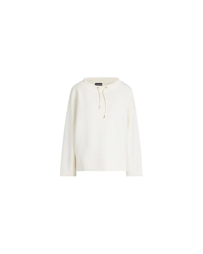 Emporio Armani TOPS - Sweatshirtsauf YOOX.COM Elfenbein