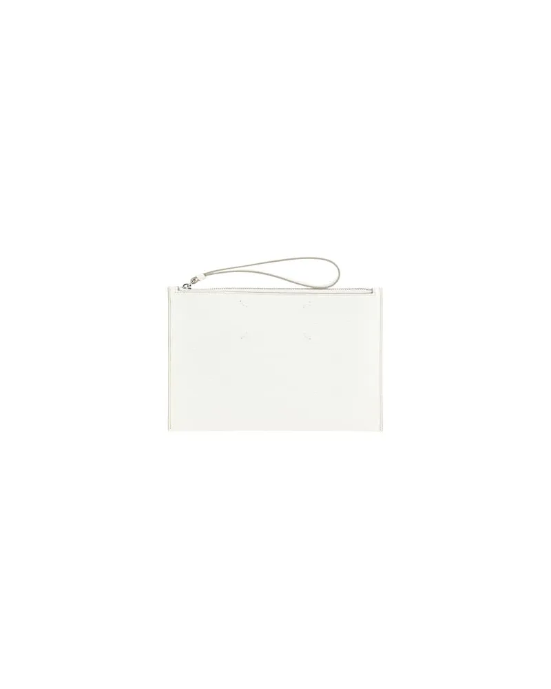 Maison Margiela Kleinlederwaren - Kosmetiktäschchenauf YOOX.COM Weiß