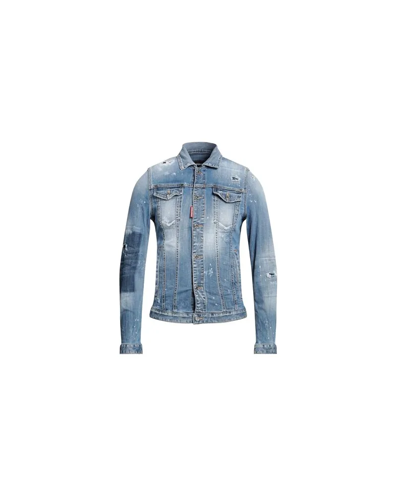 Dsquared2 JACKEN & MÄNTEL - Jeansjacken/Mäntelauf YOOX.COM Blau