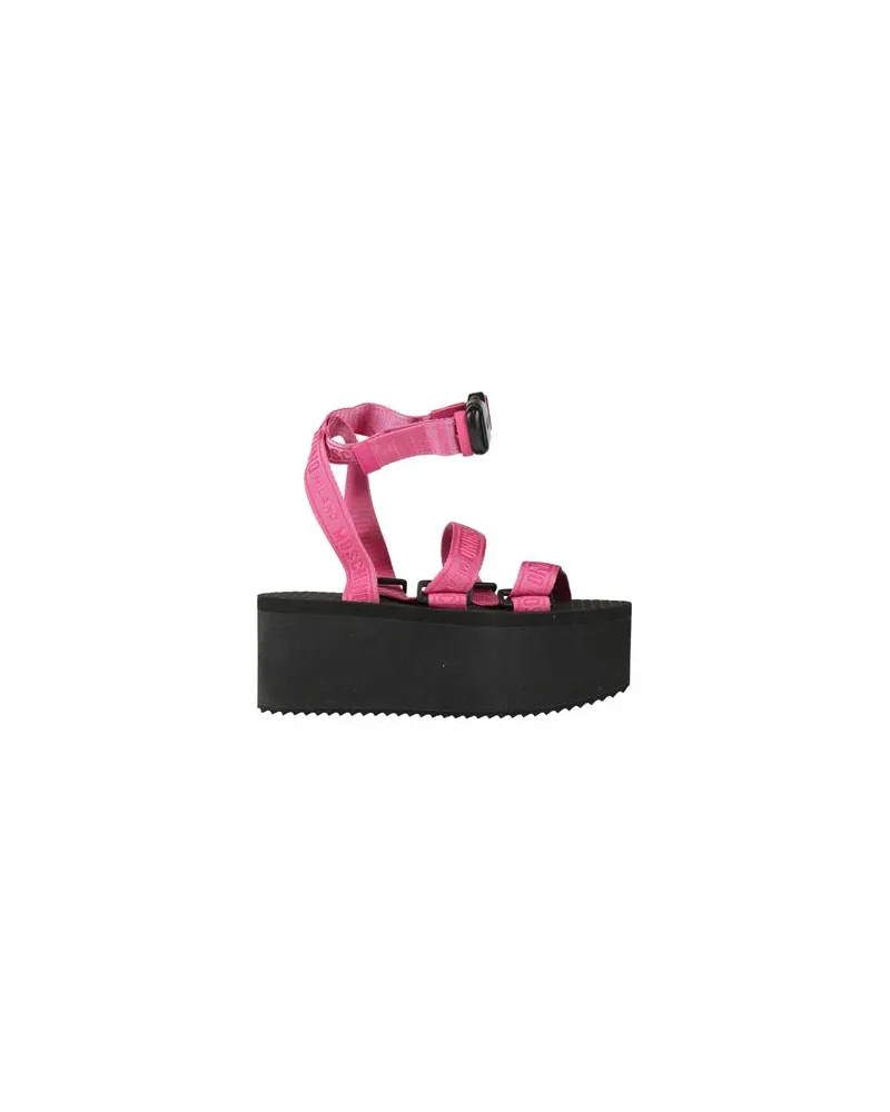 Moschino SCHUHE - Sandalenauf YOOX.COM Fuchsia