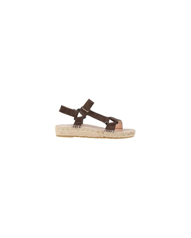 Manebí SCHUHE - Espadrillesauf YOOX.COM Dunkelbraun