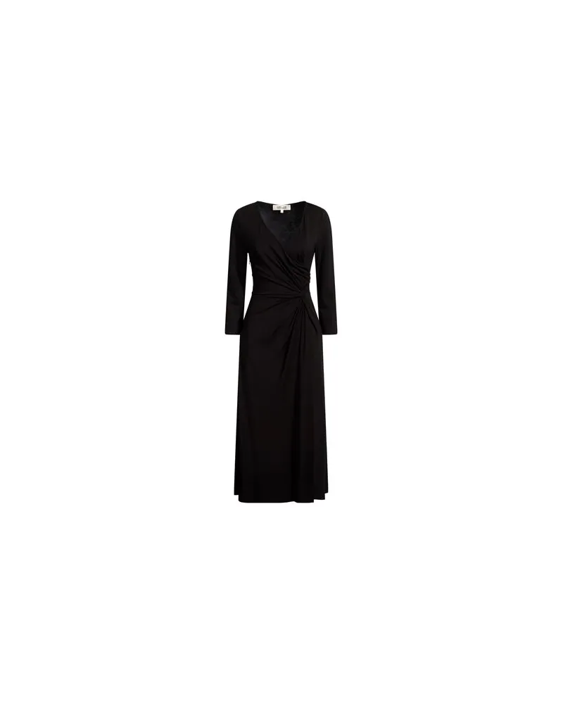 Diane von Furstenberg KLEIDER - Midi-Kleiderauf YOOX.COM Schwarz