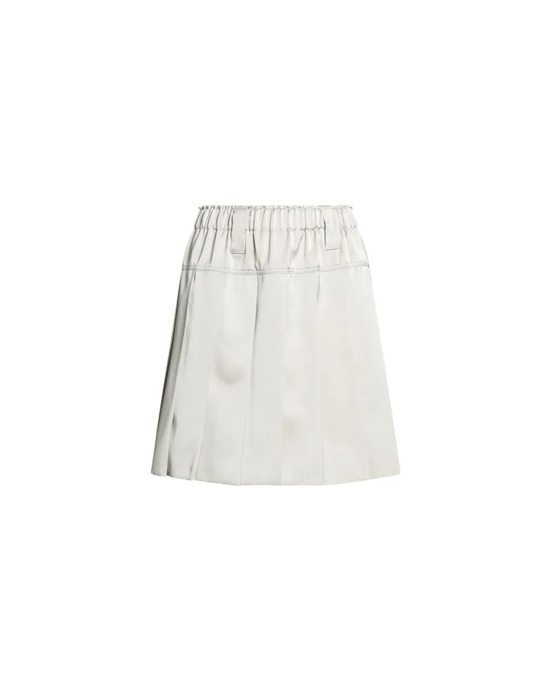Brunello Cucinelli HOSEN & RÖCKE - Miniröckeauf YOOX.COM Cremeweiß