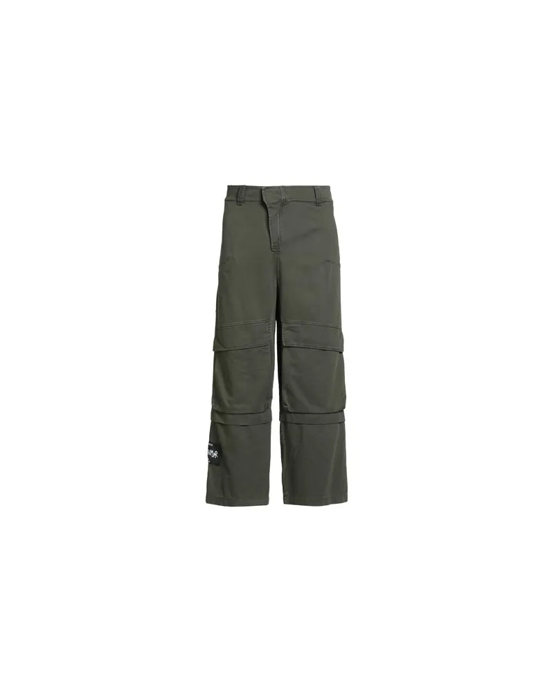 DISCLAIMER HOSEN & RÖCKE - Jeanshosenauf YOOX.COM Militärgrün