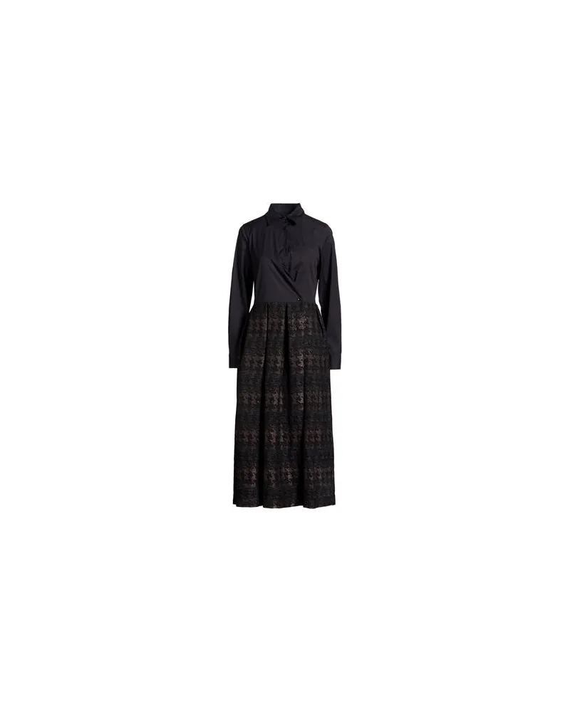 Sara Roka KLEIDER - Midi-Kleiderauf YOOX.COM Nachtblau
