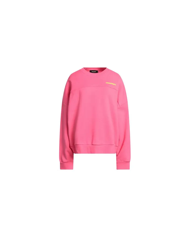 Dsquared2 TOPS - Sweatshirtsauf YOOX.COM Fuchsia
