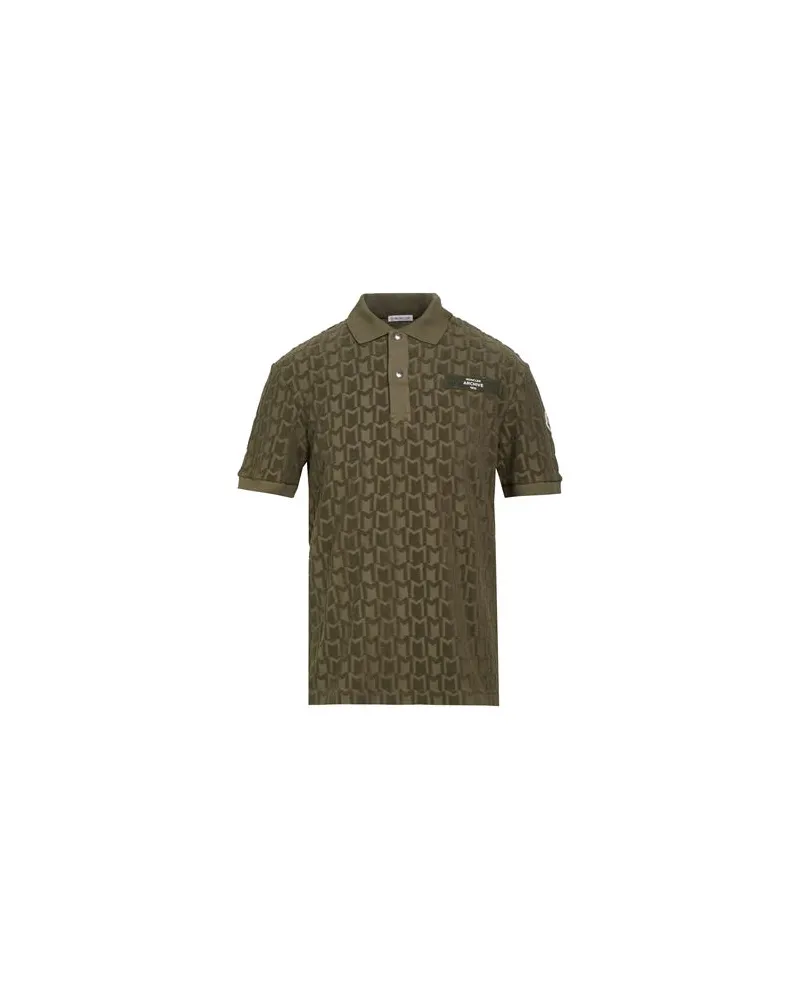 Moncler TOPS - Poloshirtsauf YOOX.COM Militärgrün