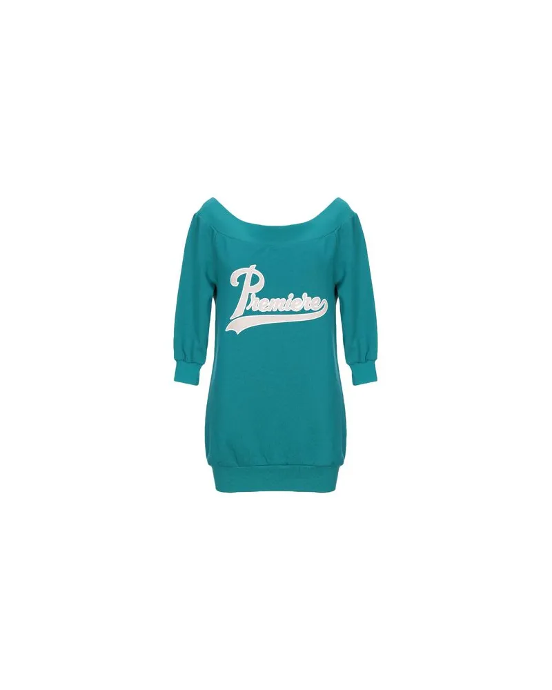 Fracomina TOPS - Sweatshirtsauf YOOX.COM Aquamarin