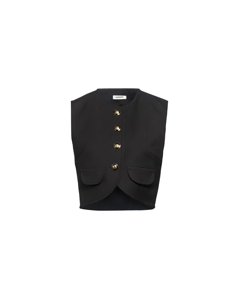 Sandro TOPS - Topsauf YOOX.COM Schwarz