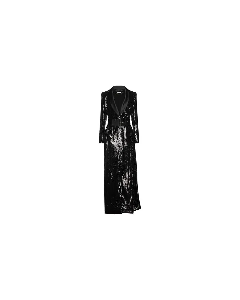 Elisabetta Franchi KLEIDER - Maxi-Kleiderauf YOOX.COM Schwarz