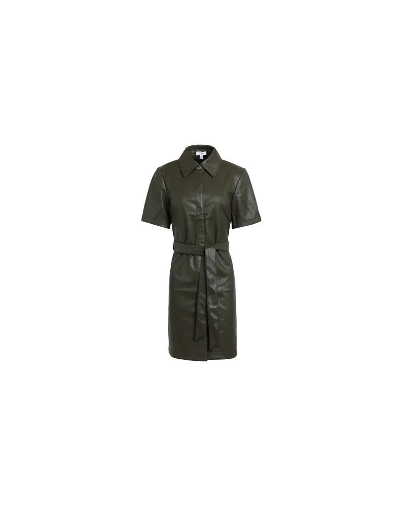 Topshop KLEIDER - Mini-Kleiderauf YOOX.COM Militärgrün