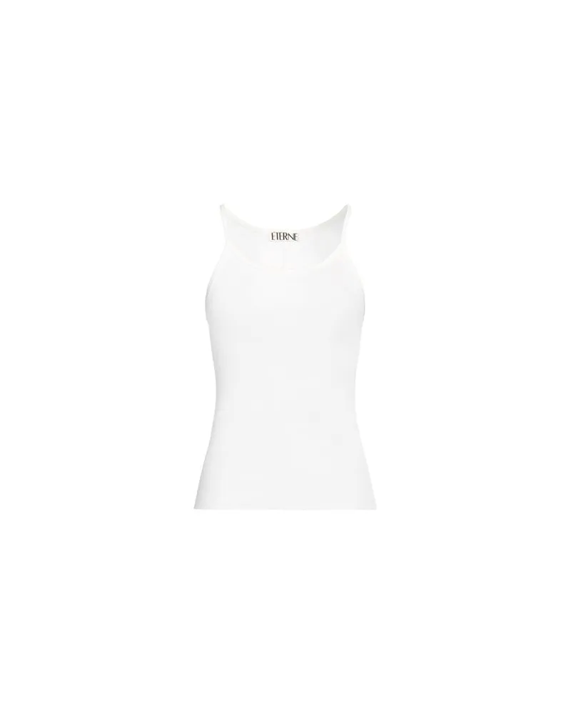 ÉTERNE TOPS - Tank Topsauf YOOX.COM Weiß