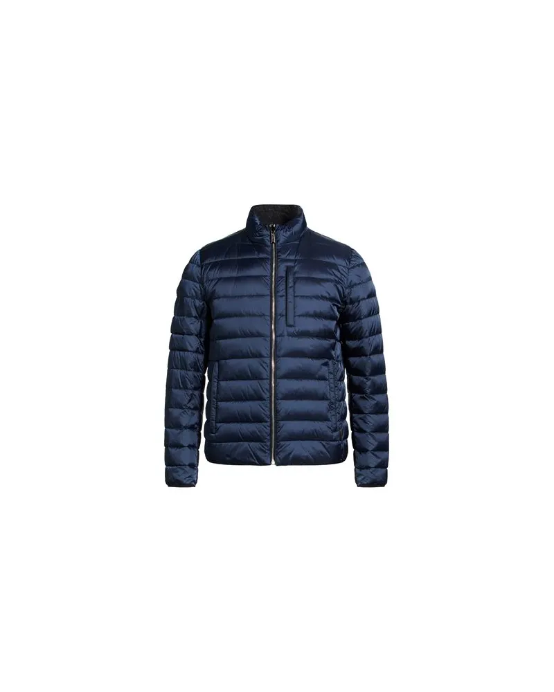 MOORER JACKEN & MÄNTEL - Pufferjacken & Daunenjackenauf YOOX.COM Blau